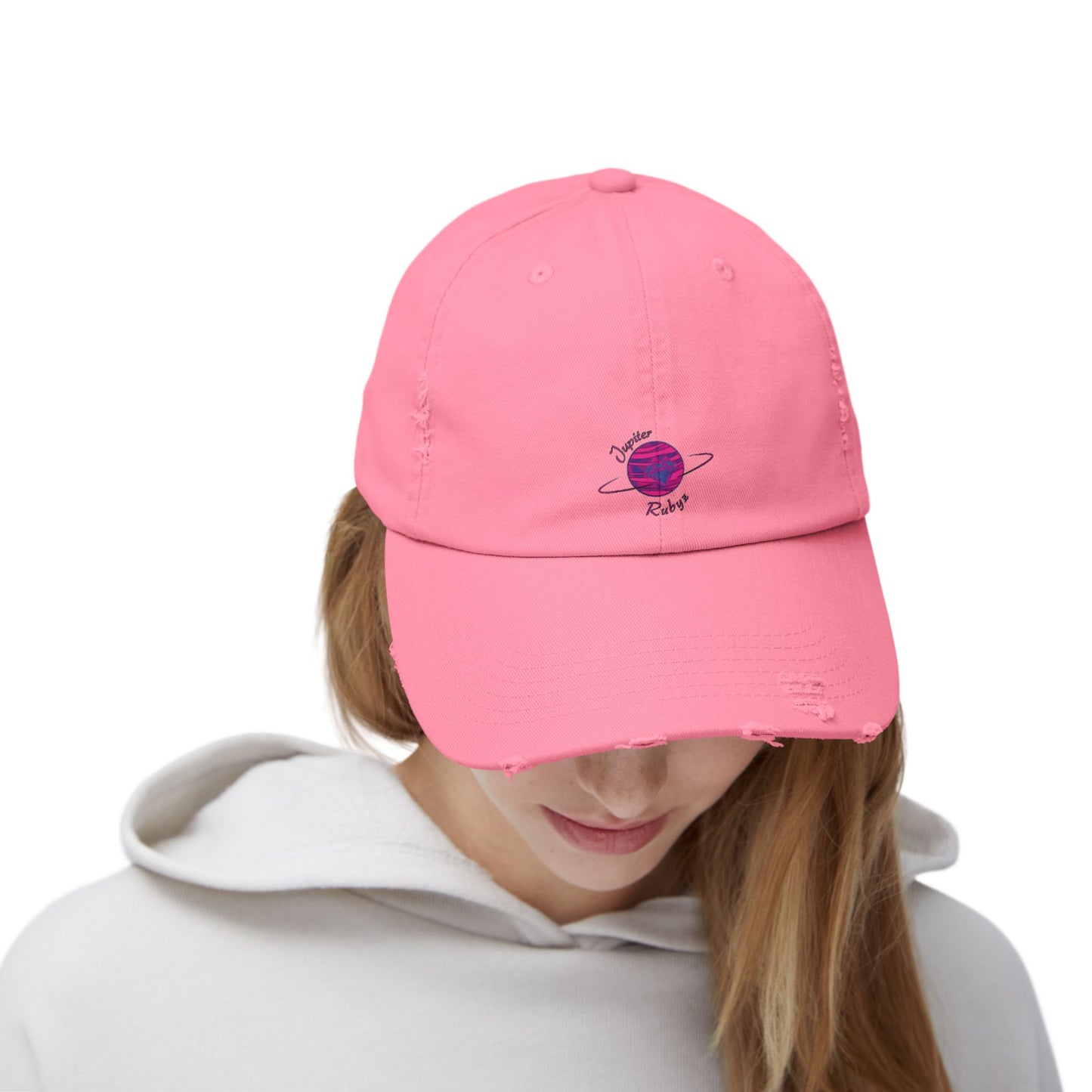 Space Cadet Distressed Cap