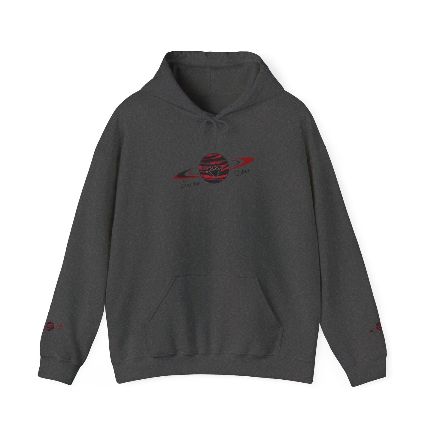 Planet Rings Graphic Hoodie — Retro Space Jupiter Rubyz Apparel
