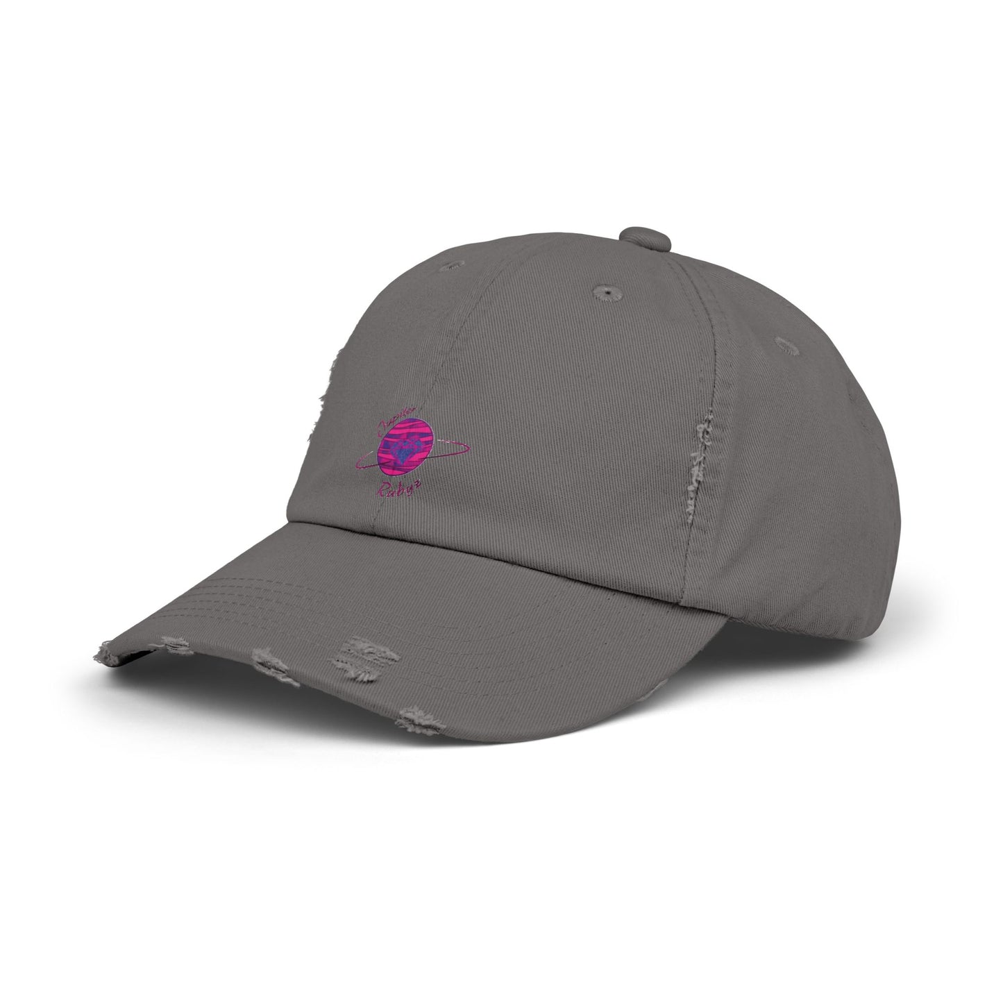Space Cadet Distressed Cap