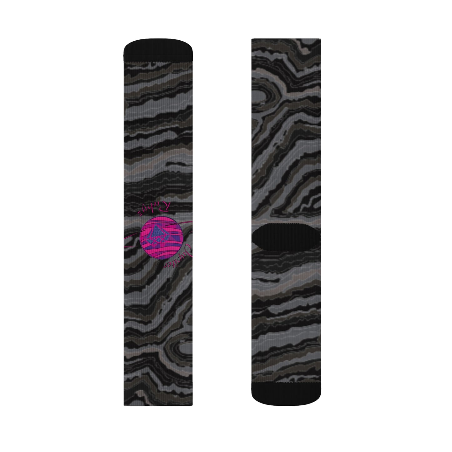 Jupiter Graphic Moon Walk Socks