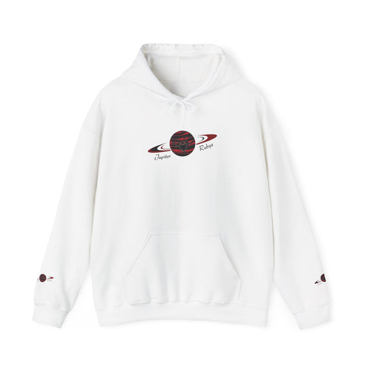 Planet Rings Graphic Hoodie — Retro Space Jupiter Rubyz Apparel