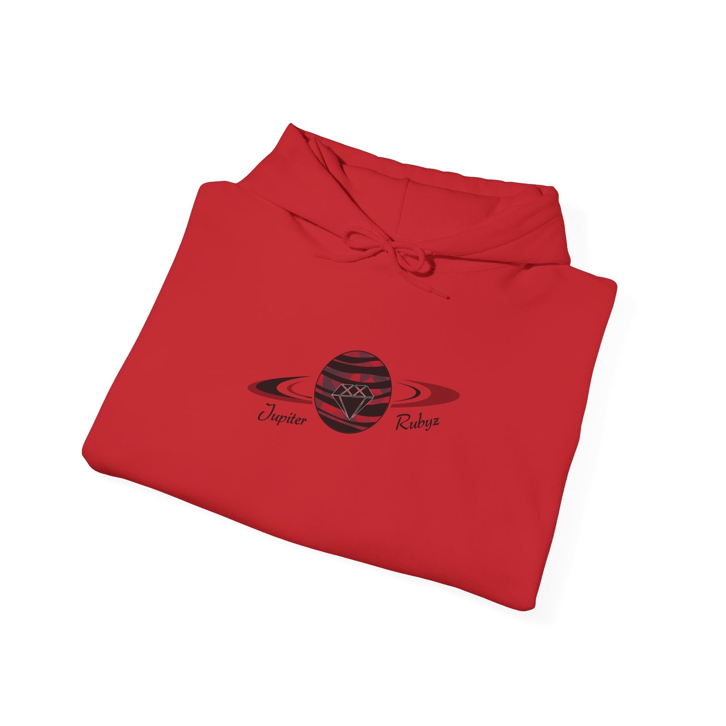 Planet Rings Graphic Hoodie — Retro Space Jupiter Rubyz Apparel