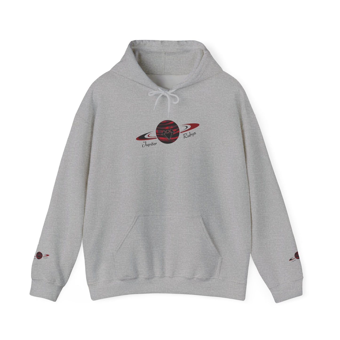 Planet Rings Graphic Hoodie — Retro Space Jupiter Rubyz Apparel