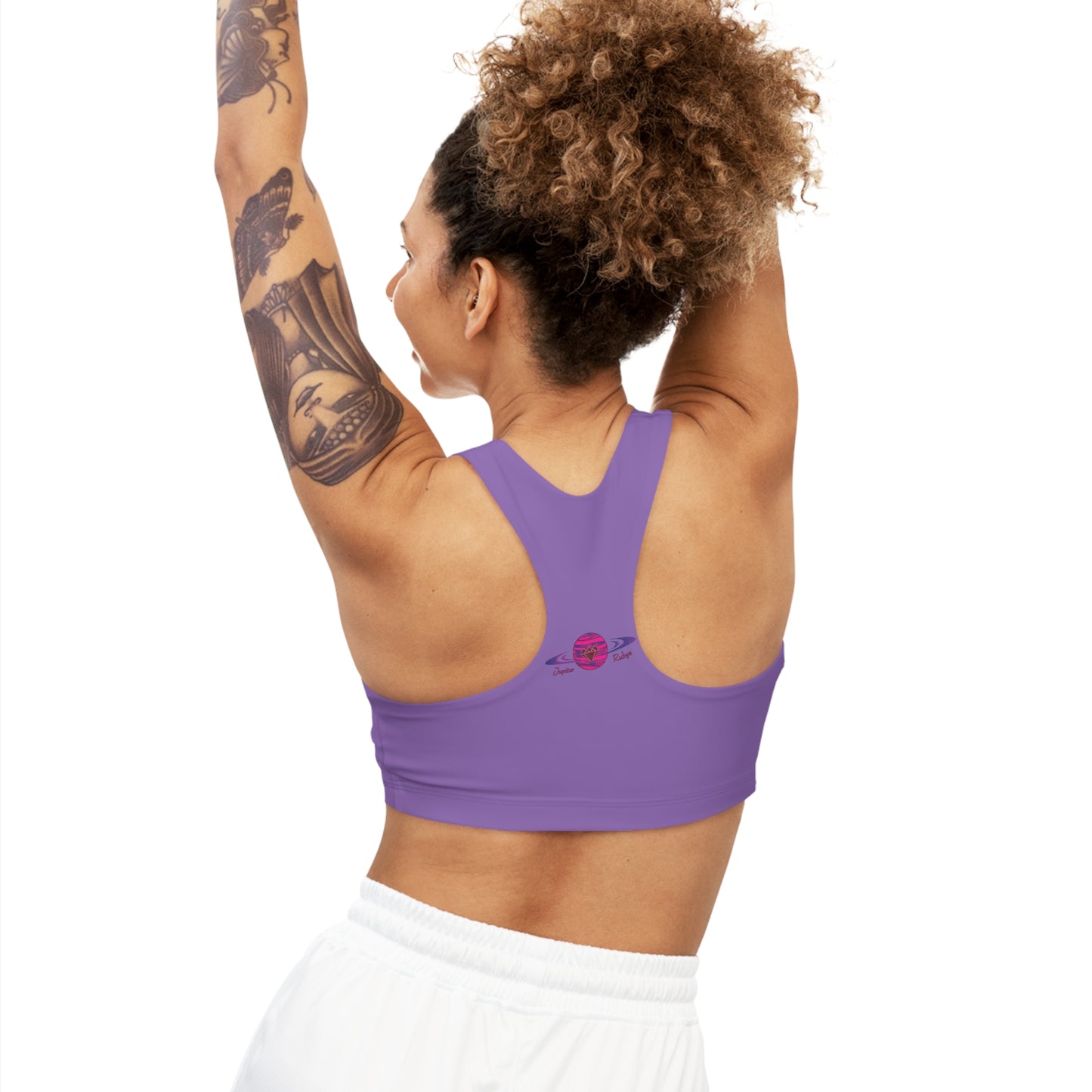 Seamless Space Gem Sports Bra (AOP)