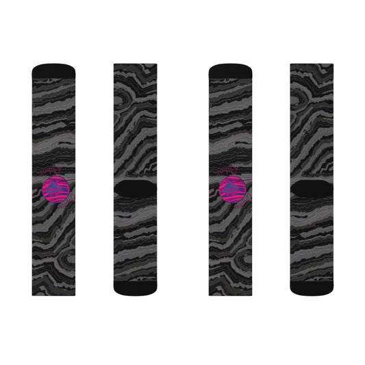 Jupiter Graphic Moon Walk Socks