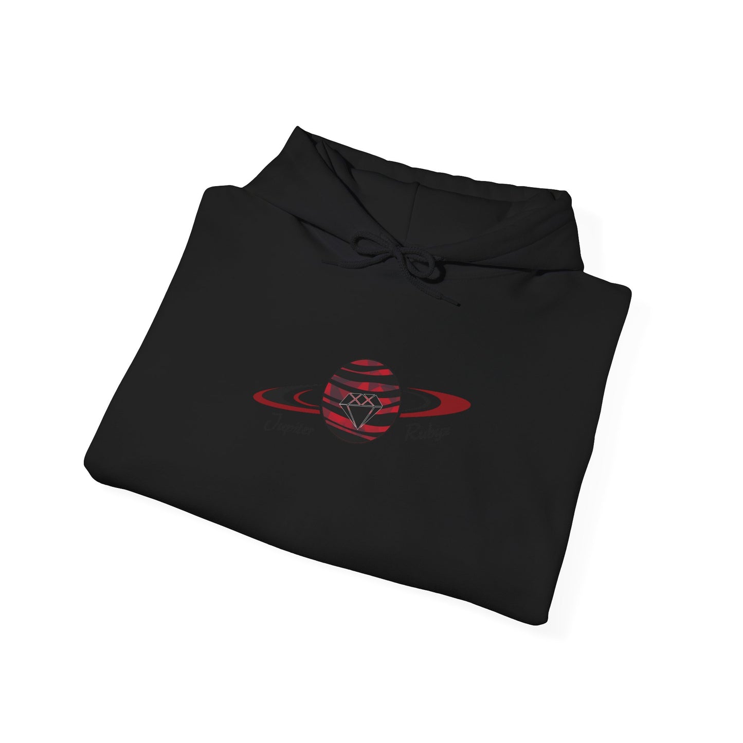 Planet Rings Graphic Hoodie — Retro Space Jupiter Rubyz Apparel