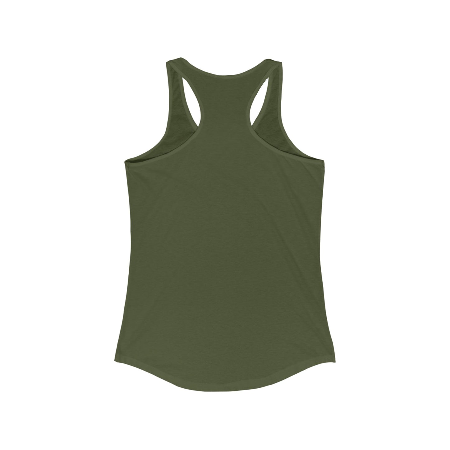 Earth is Flat Women's Racerback Tank Top - Fun & Comfy Summer Tee