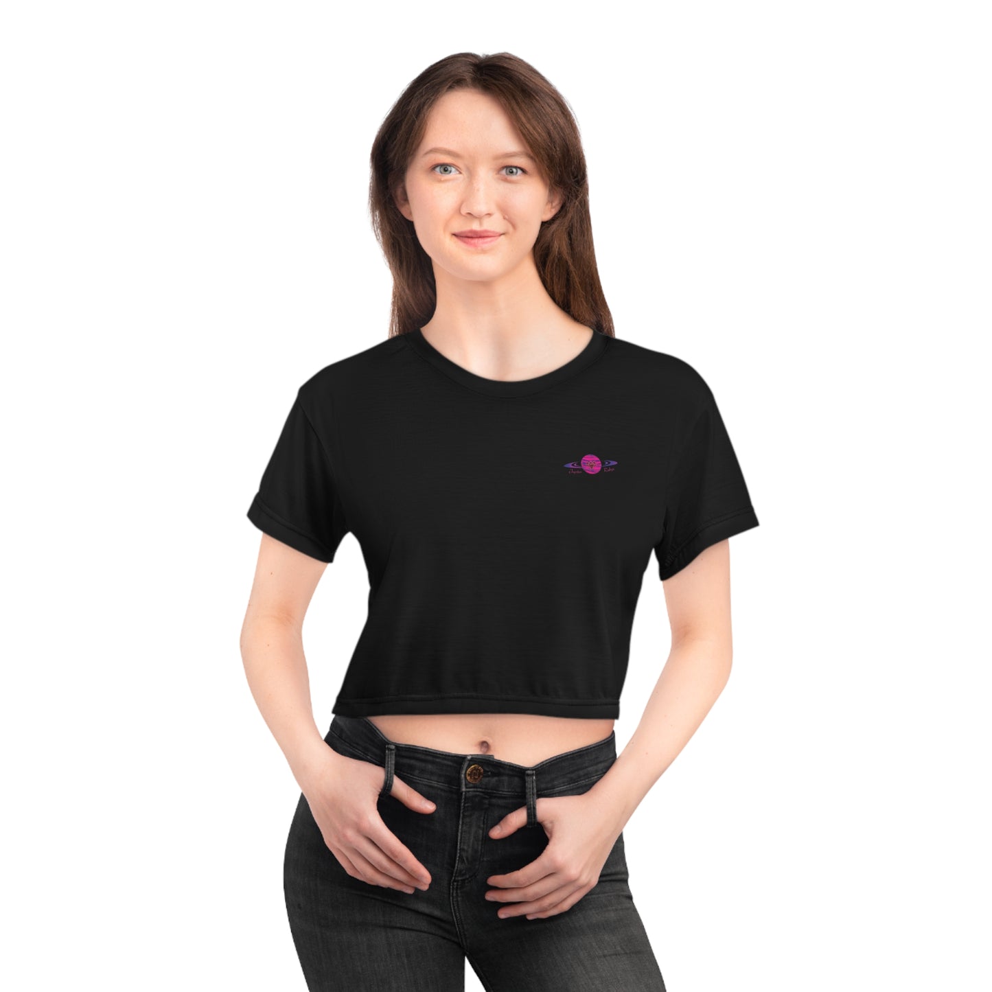 Rubyz Jewel Crop Tee