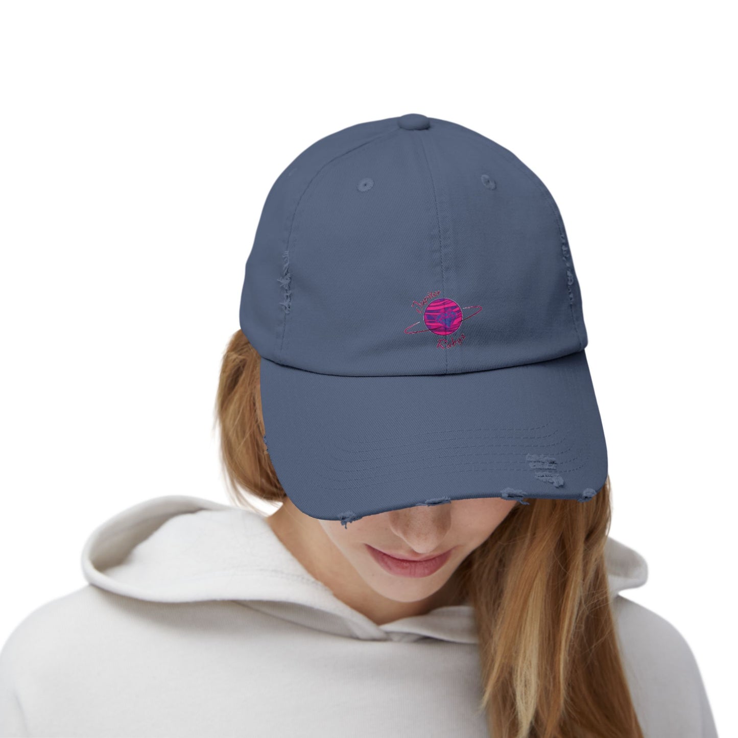 Space Cadet Distressed Cap