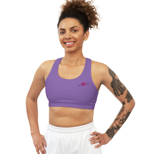 Seamless Space Gem Sports Bra (AOP)